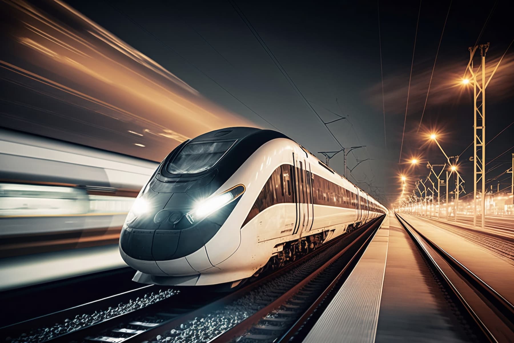 Train à grande vitesse pour représenter notre cas client RATP sur l'API Management